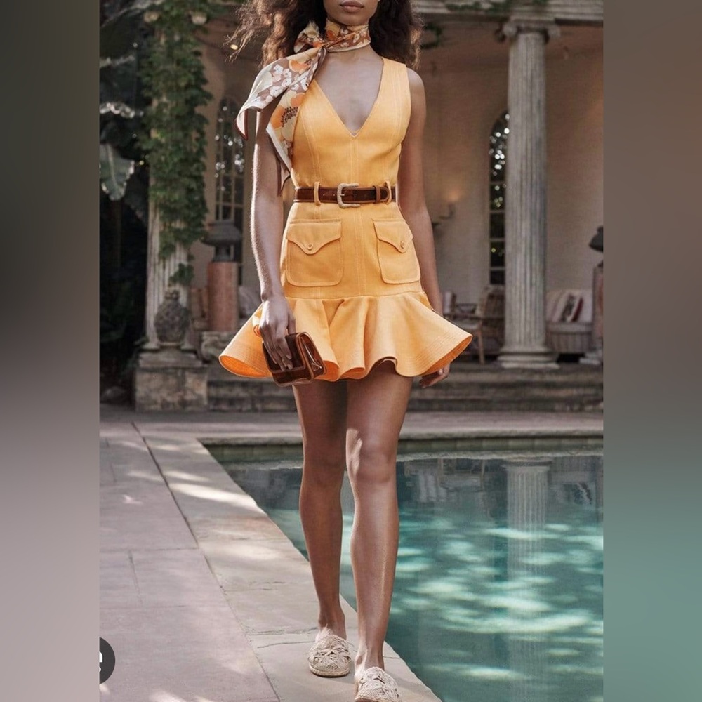 Zimmermann Super Eight Safari mini dress zimmermann size 1 US size 4